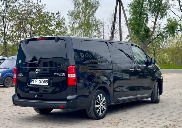 Toyota Proace Verso cena 219000 przebieg: 52000, rok produkcji 2020 z Ostróda małe 121